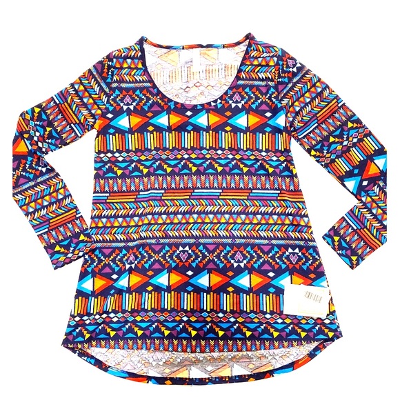 LuLaRoe Tops - NWT LuLaRoe Lynnae Aztec/Tribal top